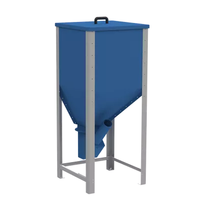 Pellet tank for the PELLPAL boiler feeder, capacity 115 kg / 180 liters