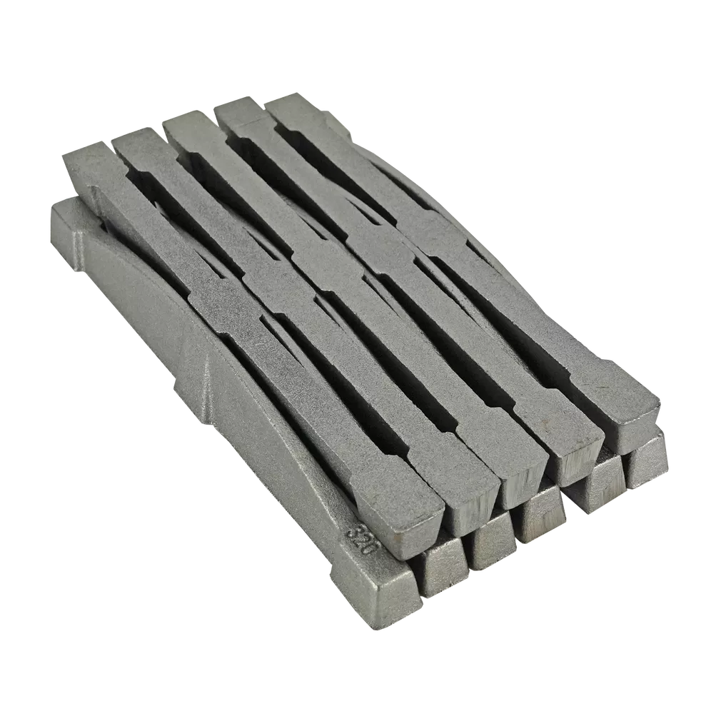 Cast iron grates for PELLPAL D 25 kW boiler, set of 11 pcs. grate 32 cm