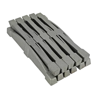 Cast iron grates for PELLPAL D 25 kW boiler, set of 11 pcs. grate 32 cm