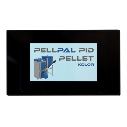 Sterownik do kotła na pellet PELLPAL 8 kW kolorowy wyświetlacz LCD