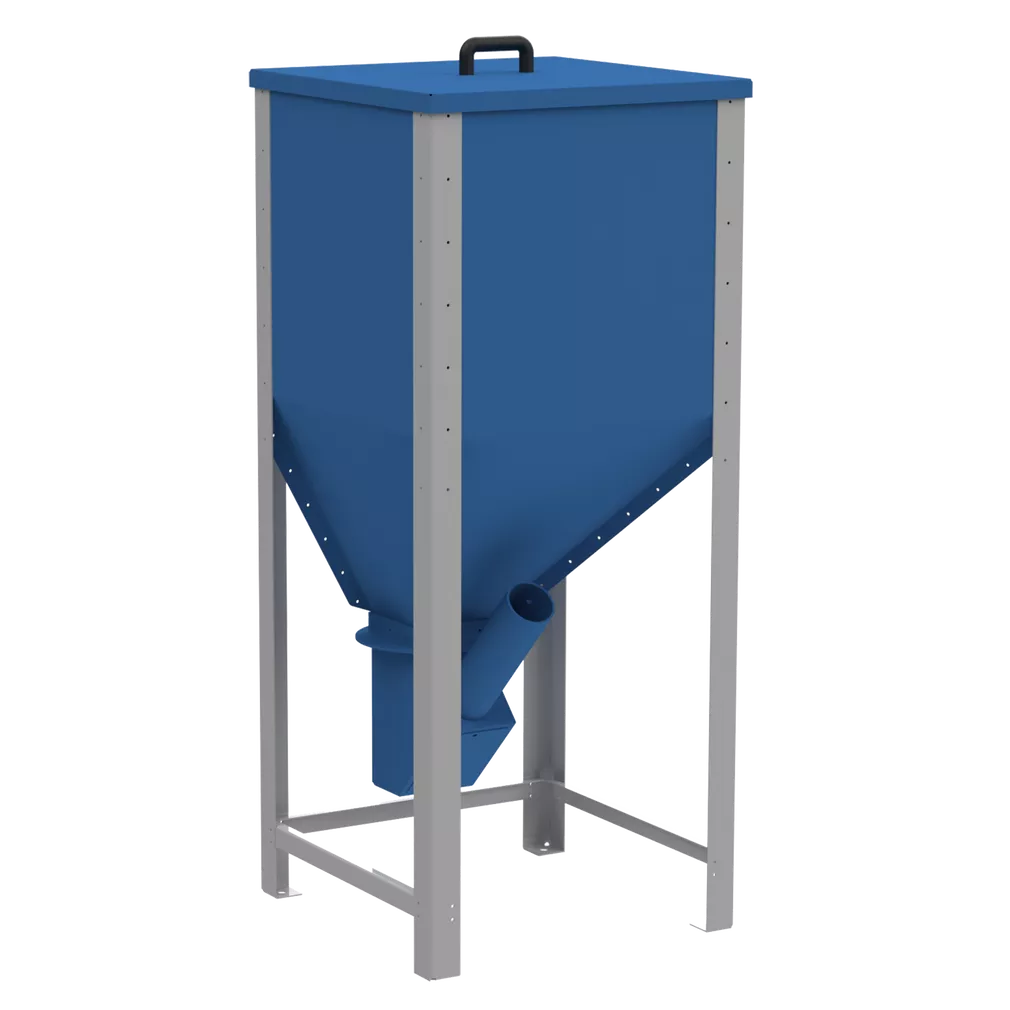 Pellet tank for the PELLPAL boiler feeder, capacity 160 kg / 260 liters