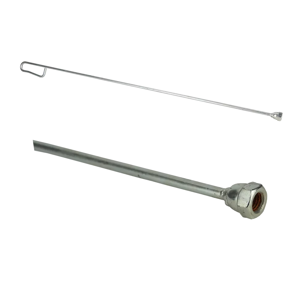 Holder for a steel brush rod, length 80 cm, M-12 thread