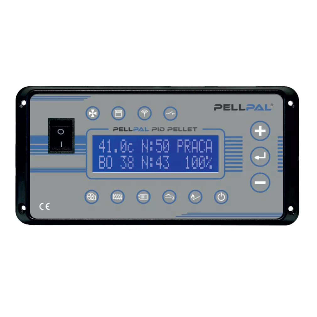 PELLPAL 12, 18, 24 kW pellet boiler controller