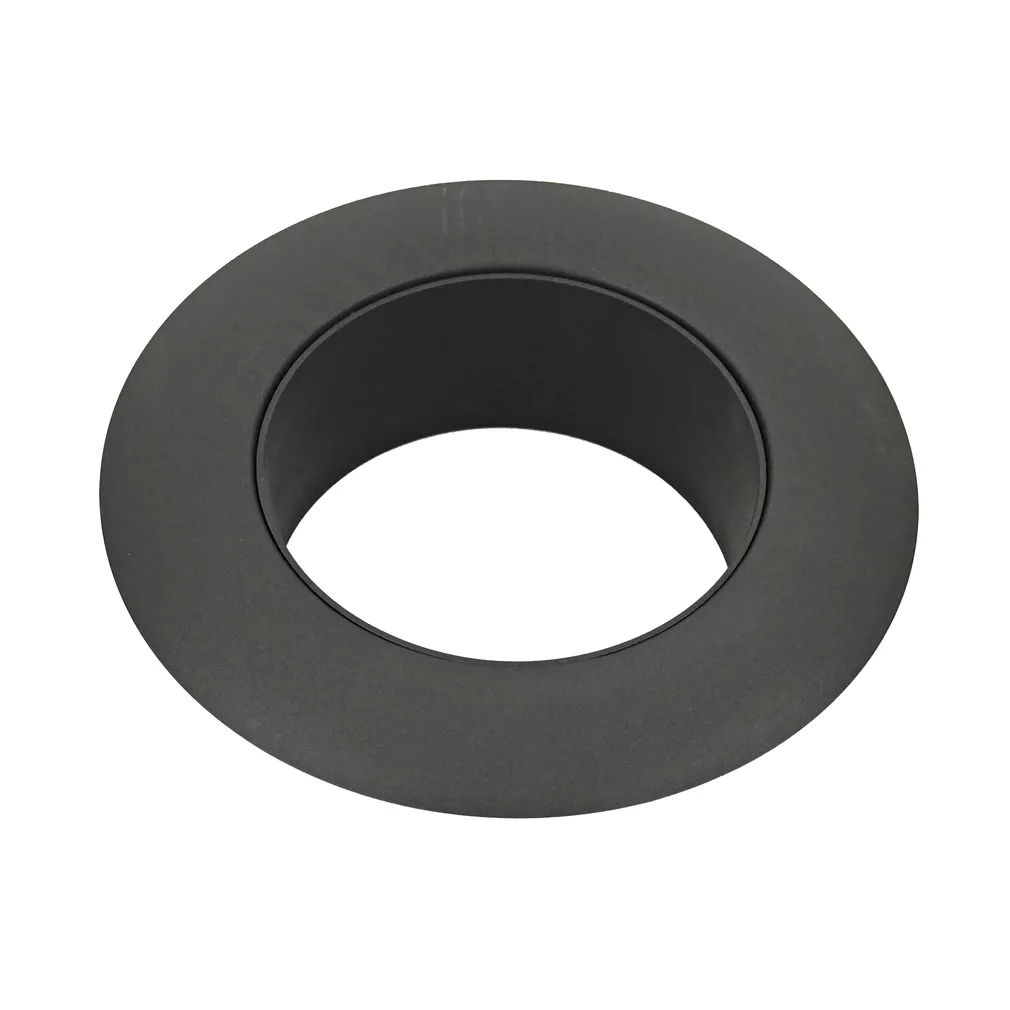 Ceramic-steel chimney reducer FI 160 x 200 mm with an internal rosette