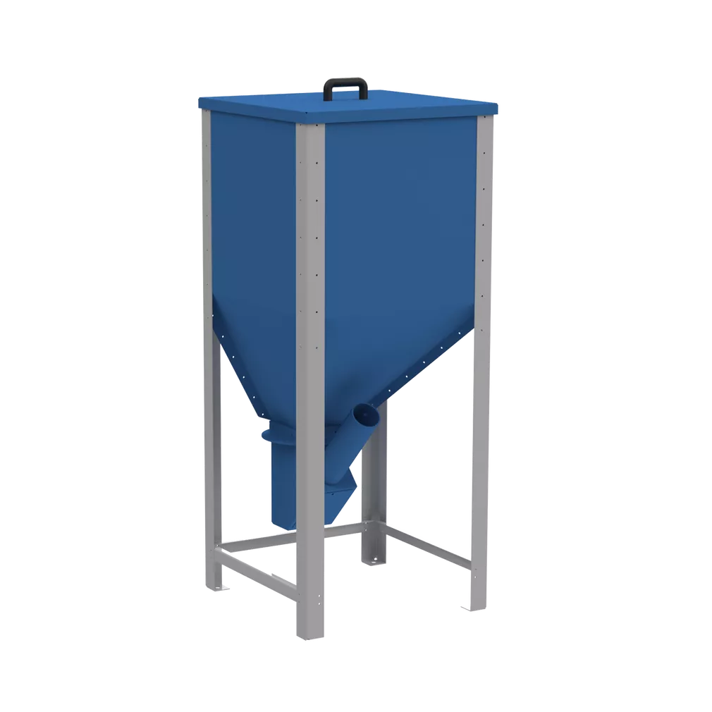 Pellet tank for the PELLPAL boiler feeder, capacity 90 kg / 140 liters