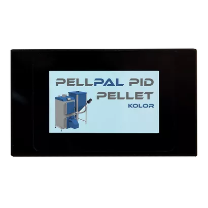 Sterownik do kotła na pellet PELLPAL 12, 18, 24 kW kolorowy wyświetlacz LCD